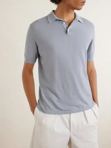 ELEVENTY Cotton Polo Shirt - Men | Thumbnail 3