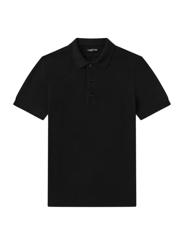Tom Ford Slim-Fit Lyocell and Cotton-Blend Piqué Polo Shirt - Men