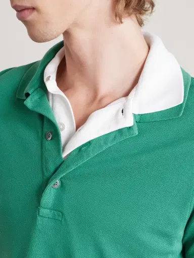 Tom Ford Slim-Fit Lyocell and Cotton-Blend Piqué Polo Shirt - Men | Thumbnail 5 Tom Ford Slim-Fit Lyocell and Cotton-Blend Piqué Polo Shirt - Men | Thumbnail 5