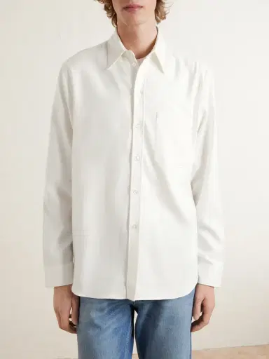 UMIT BENAN Giorgio Cotton-Flannel Shirt - Men | Thumbnail 3
