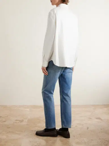 UMIT BENAN Giorgio Cotton-Flannel Shirt - Men | Thumbnail 4
