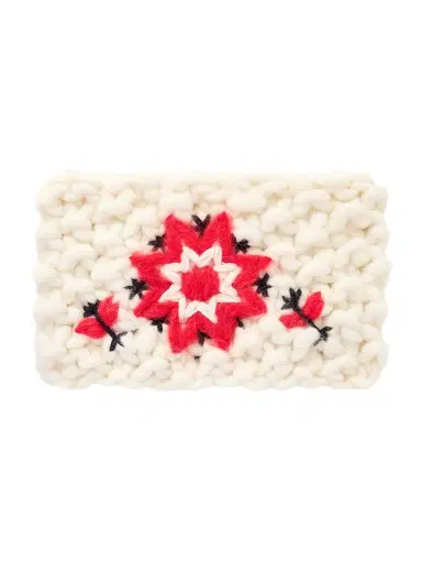 Moncler Grenoble Embroidered Wool-blend Headband | Thumbnail 1 Moncler Grenoble Embroidered Wool-blend Headband | Thumbnail 1