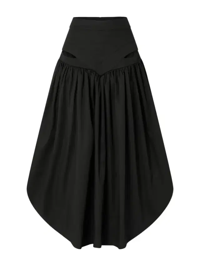 Iyawo Cutout Twill Maxi Skirt