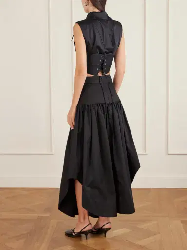 Tolu Coker Cotton-sateen Corset Top | Thumbnail 3