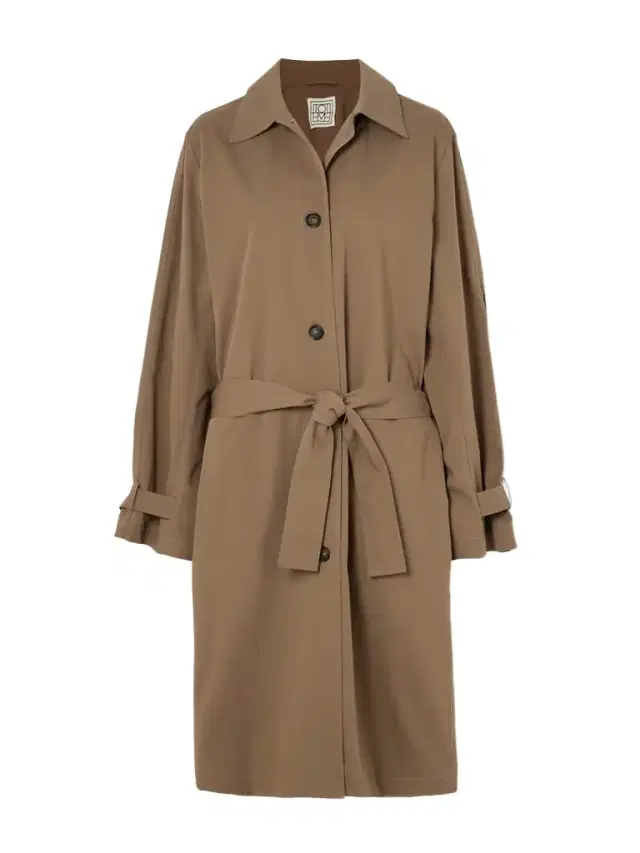 Organic Cotton-drill Trench Coat