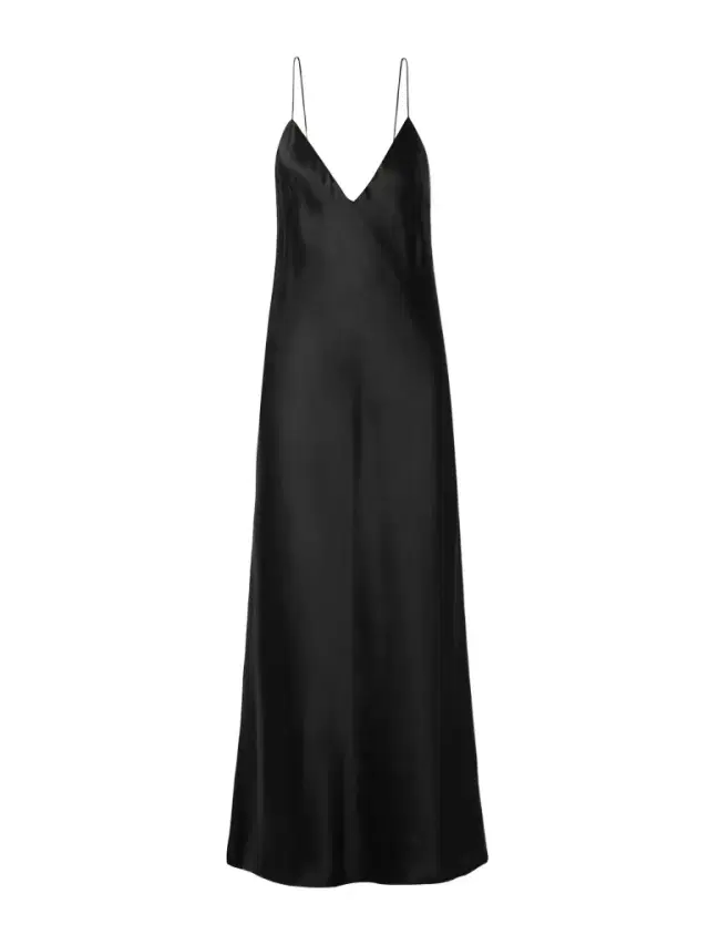 Taja Satin Maxi Dress