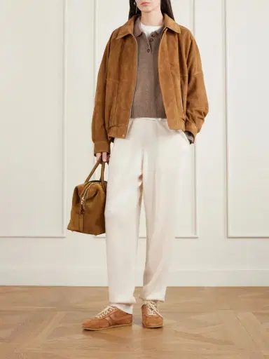 Métier Vérité City Medium Suede Tote | Thumbnail 2 Métier Vérité City Medium Suede Tote | Thumbnail 2