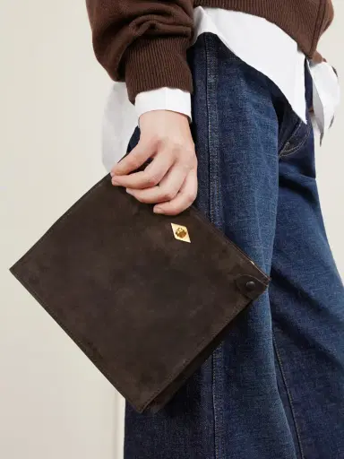 Métier Stowaway Suede Shoulder Bag | Thumbnail 3
