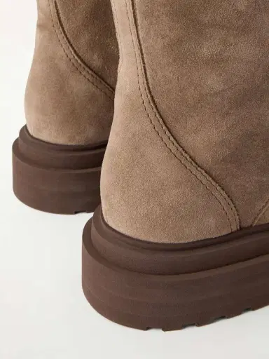 Brunello Cucinelli Suede Lace-up Boots | Thumbnail 5 Brunello Cucinelli Suede Lace-up Boots | Thumbnail 5