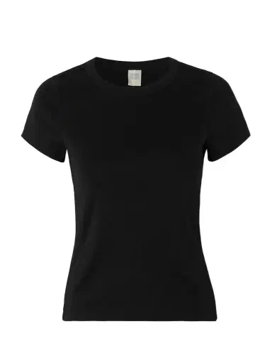 FLORE FLORE Car Baby Tee Ribbed Organic Cotton-jersey T-shirt | Thumbnail 1 FLORE FLORE Car Baby Tee Ribbed Organic Cotton-jersey T-shirt | Thumbnail 1