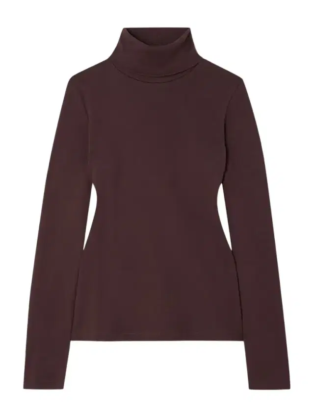 Dinah Ribbed Organic Cotton-jersey Turtleneck Top