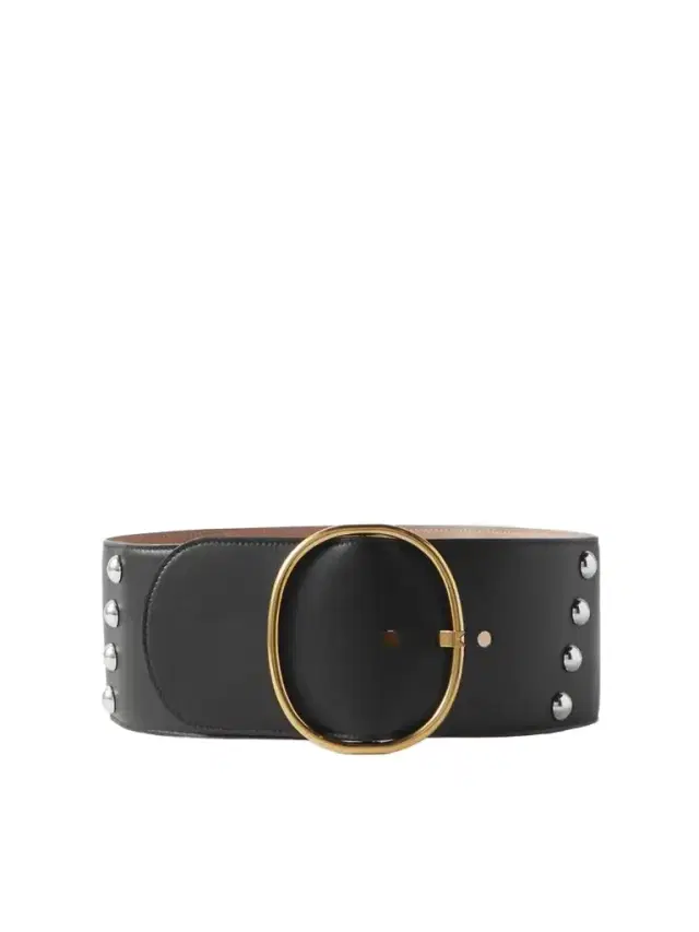 Studded Leather Belt