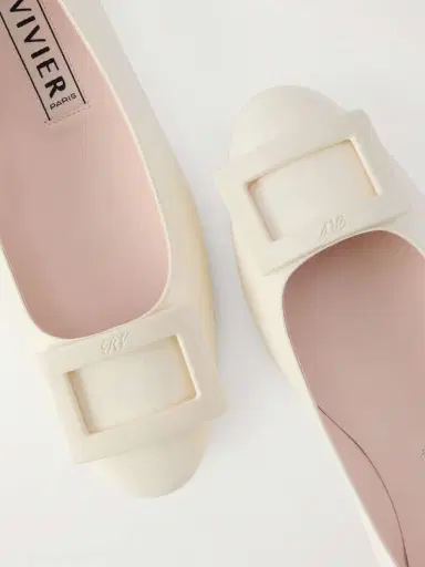 Roger Vivier Gommettine Patent-leather Ballet Flats | Thumbnail 5