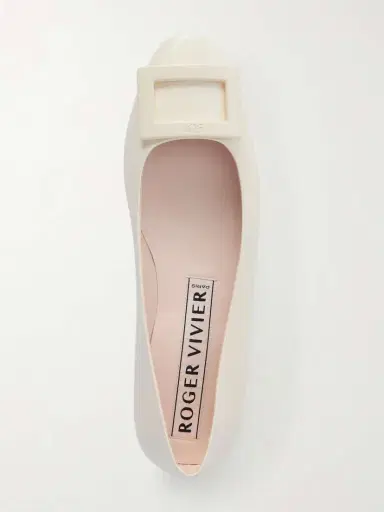 Roger Vivier Gommettine Patent-leather Ballet Flats | Thumbnail 6
