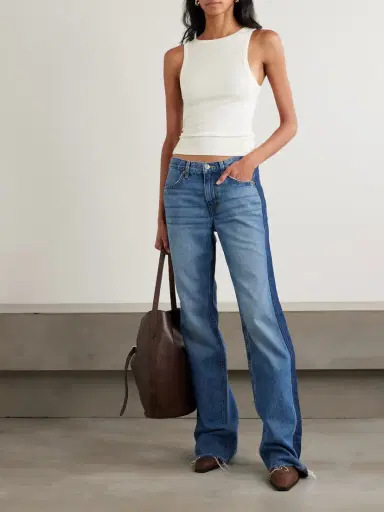 RE/DONE + Hanes Ribbed Stretch-modal Tank | Thumbnail 2 RE/DONE + Hanes Ribbed Stretch-modal Tank | Thumbnail 2