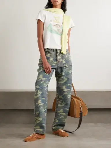 RE/DONE The Rewind Reversible High-rise Wide-leg Organic Jeans | Thumbnail 2 RE/DONE The Rewind Reversible High-rise Wide-leg Organic Jeans | Thumbnail 2