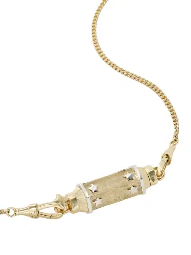 Marie Lichtenberg Star Baby Locket 18-karat Yellow And White Gold Necklace | Thumbnail 1 Marie Lichtenberg Star Baby Locket 18-karat Yellow And White Gold Necklace | Thumbnail 1