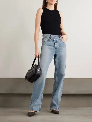 AGOLDE Arc Criss Cross Asymmetric Wide-leg Jeans | Thumbnail 2 AGOLDE Arc Criss Cross Asymmetric Wide-leg Jeans | Thumbnail 2