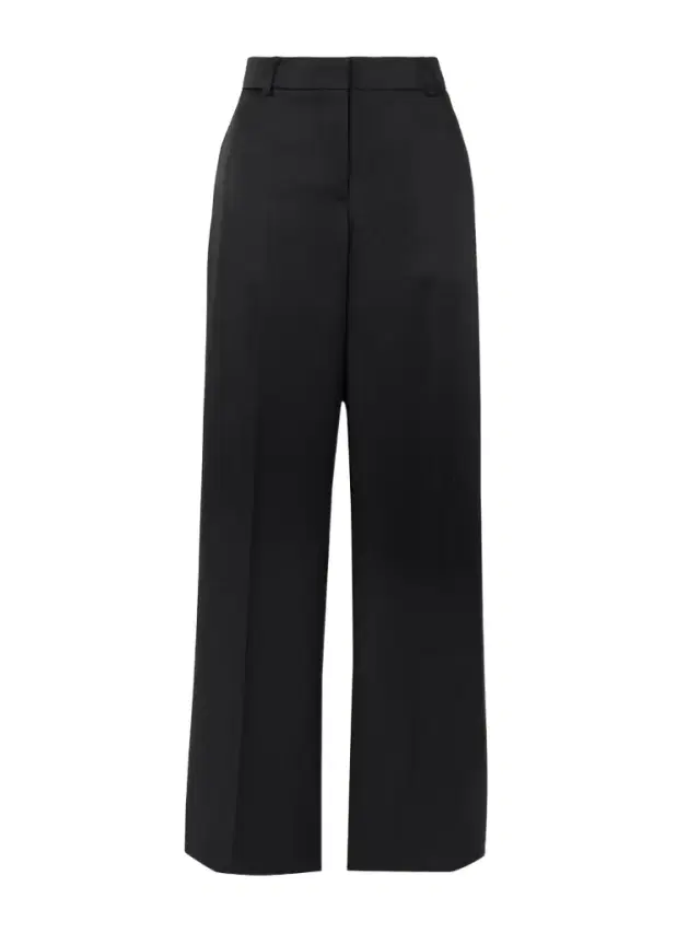 Satin Wide-leg Pants