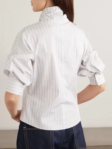 Kallmeyer Lilette Striped Cotton-poplin Shirt | Thumbnail 3 Kallmeyer Lilette Striped Cotton-poplin Shirt | Thumbnail 3