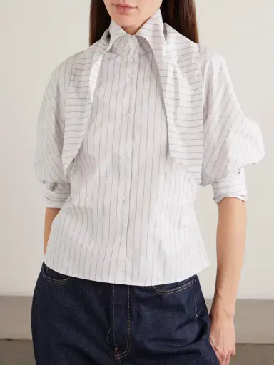 Kallmeyer Lilette Striped Cotton-poplin Shirt | Thumbnail 5 Kallmeyer Lilette Striped Cotton-poplin Shirt | Thumbnail 5