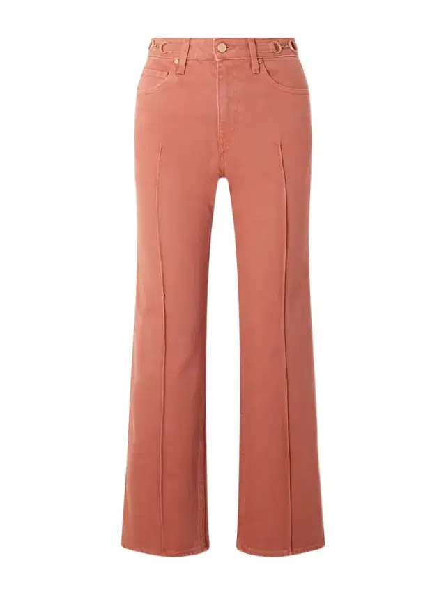 Agatha Embellished High-rise Straight-leg Jeans