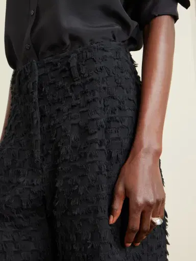 Ulla Johnson Beatrix Fringed Cotton-twill Wide-leg Pants | Thumbnail 5