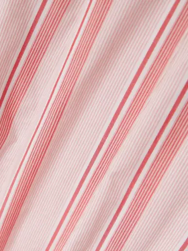 Rosie Assoulin Gathered Striped Cotton Midi Dress | Thumbnail 4