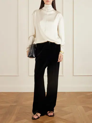 COLLEEN ALLEN Cotton-velvet Pants | Thumbnail 2 COLLEEN ALLEN Cotton-velvet Pants | Thumbnail 2