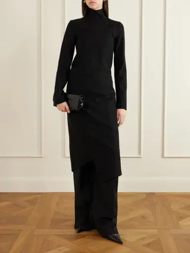 COLLEEN ALLEN Twist Stretch-crepe Jacket | Thumbnail 2