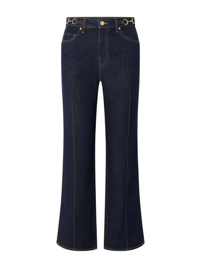 Agatha Embellished High-rise Straight-leg Jeans