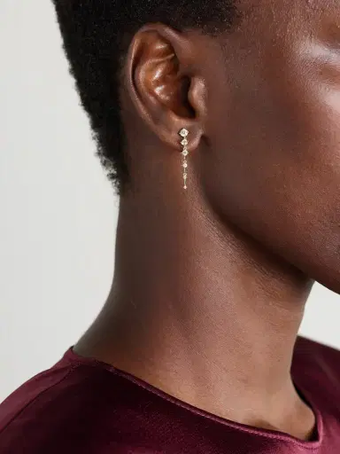 Fernando Jorge Sequence 18-karat Diamond Earrings | Thumbnail 2 Fernando Jorge Sequence 18-karat Diamond Earrings | Thumbnail 2