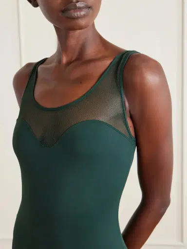 Eres Charisme Mesh Panel Swimsuit | Thumbnail 4 Eres Charisme Mesh Panel Swimsuit | Thumbnail 4