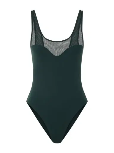 Eres Charisme Mesh Panel Swimsuit | Thumbnail 1 Eres Charisme Mesh Panel Swimsuit | Thumbnail 1