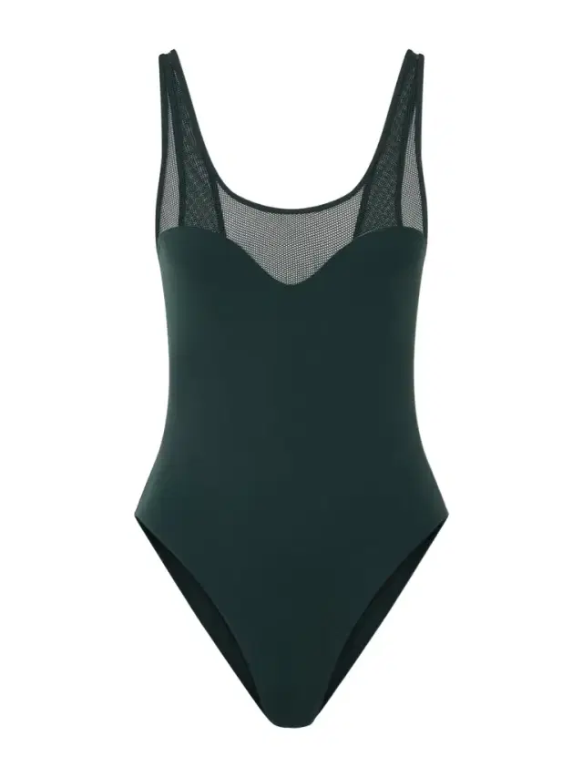 Charisme Mesh Panel Swimsuit
