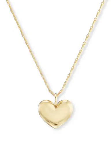 Brent Neale Mini Puff Heart Pendant Necklace | Thumbnail 1