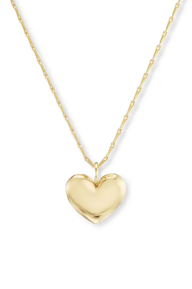 Brent Neale Mini Puff Heart Pendant Necklace