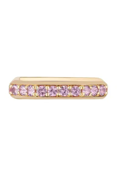 GOSHWARA Pink Sapphire G-Classic Square Band | Thumbnail 1