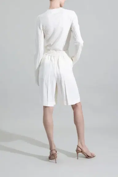 Victoria Beckham Tailored Shorts | Thumbnail 4