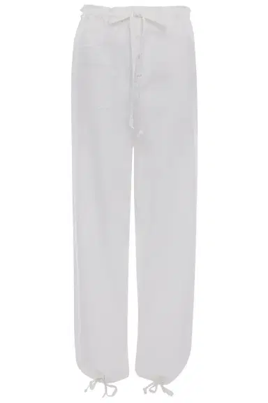 Victoria Beckham Tie Ankle Cargo Pant | Thumbnail 1 Victoria Beckham Tie Ankle Cargo Pant | Thumbnail 1