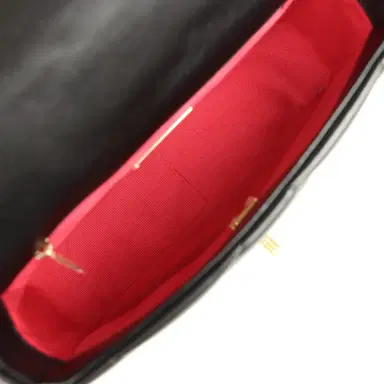Chanel Pre-owned Chanel Medium 19 Flap Bag Black Shiny Lambskin Mixed Hardware | Thumbnail 8