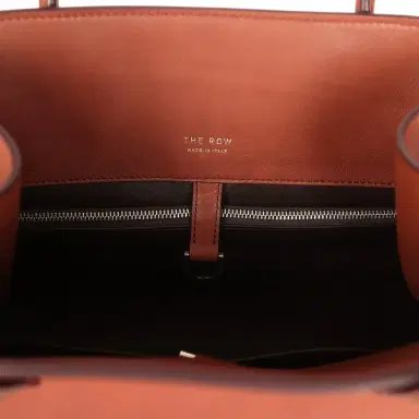 The Row The Row Margaux Shoulder 12 New Burgundy Saddle Silver Hardware | Thumbnail 9 The Row The Row Margaux Shoulder 12 New Burgundy Saddle Silver Hardware | Thumbnail 9