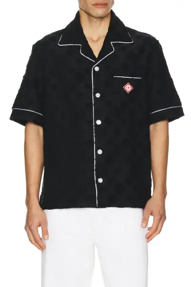 Casablanca Towelling Monogram Shirt | Thumbnail 3