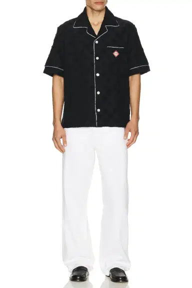 Casablanca Towelling Monogram Shirt | Thumbnail 5