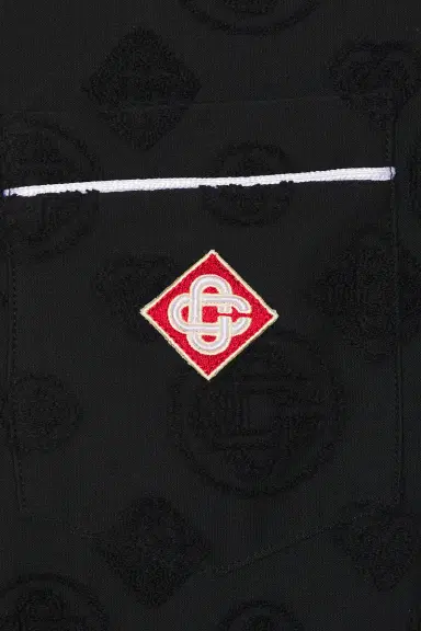 Casablanca Towelling Monogram Shirt | Thumbnail 7