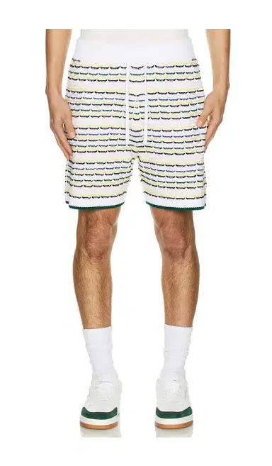 Casablanca Tuck Stitch Shorts | Thumbnail 1