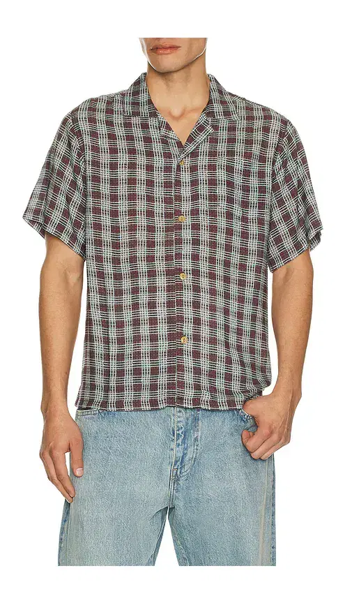 Printed Camp Shirt