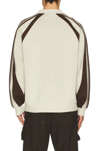 Metalwood Studio Knit Football Top | Thumbnail 4