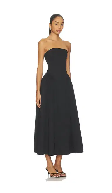 WeWoreWhat Strapless Corset Ruched Dress | Thumbnail 2