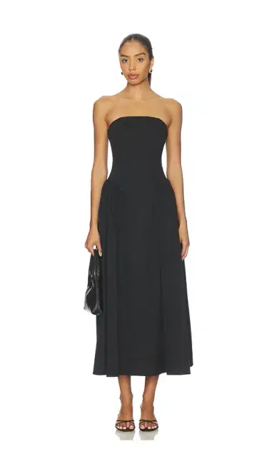 WeWoreWhat Strapless Corset Ruched Dress | Thumbnail 1